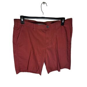 Columbia Men's Washed Out‎ Shorts AM4471 Orange Red Short Size 36